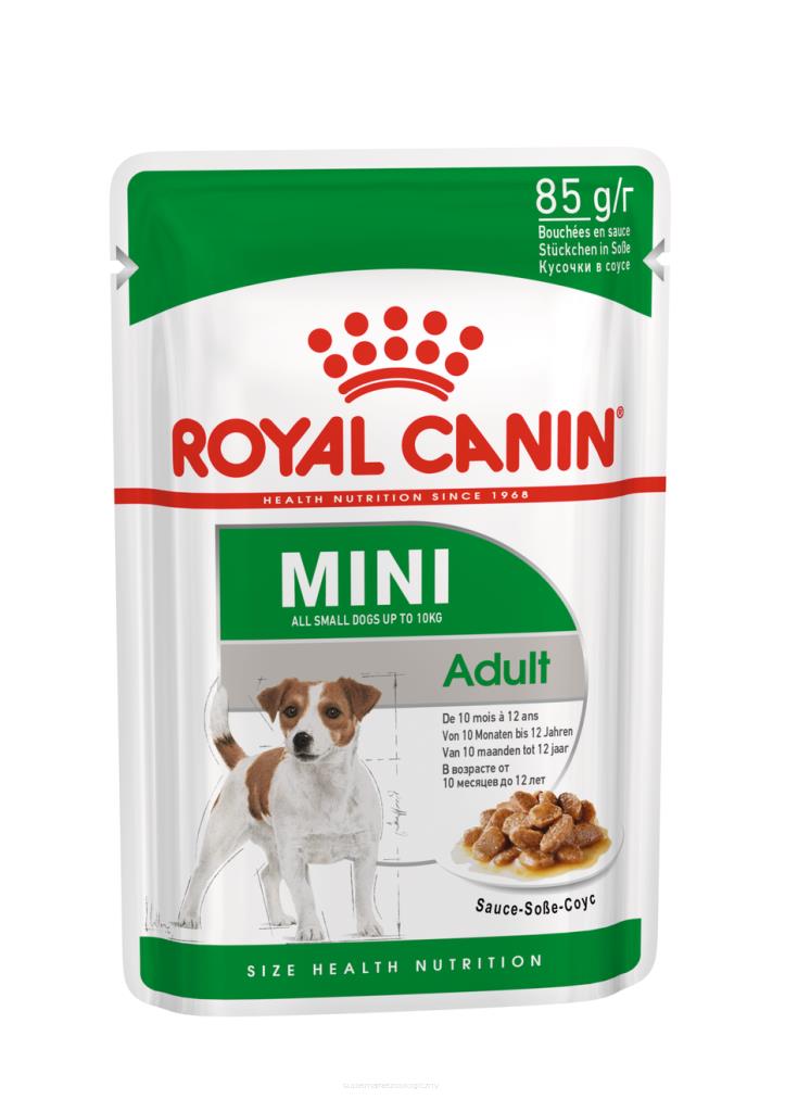 Royal canin karma royal canin shn mini adult w sosie 12x85g