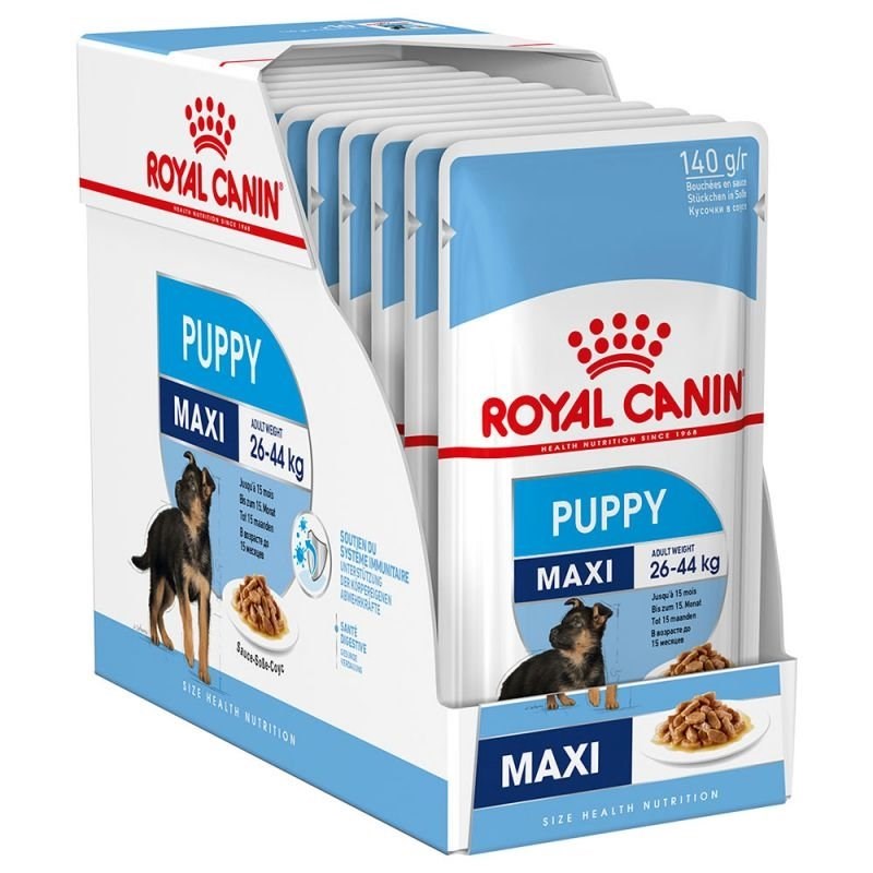 Royal canin maxi puppy konservai šuniukams, 10x140 g
