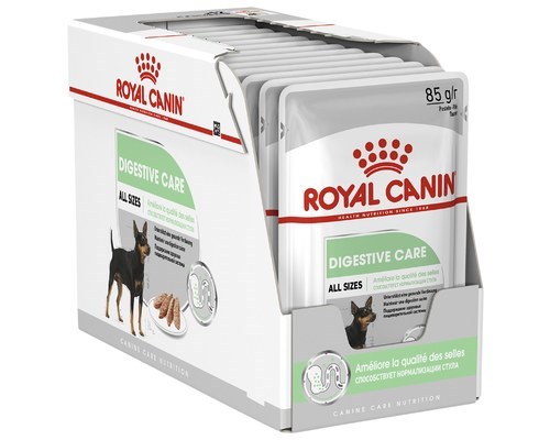 Royal canin digestive care suaugusiems šunims su jautriu virškinamuoju traktu, 12 x 85 g
