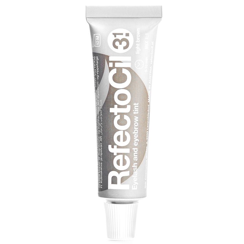 Ilgalaikiai blakstienų ir antakių dažai RefectoCil No 3.1 Light Brown 15 ml
