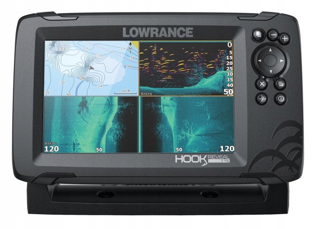 Echolotas Lowrance Hook Reveal 7 83/200 HDI ROW