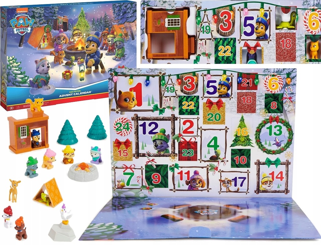 Advento kalendorius Šunyčiai Patruliai (Paw Patrol) SpinMaster